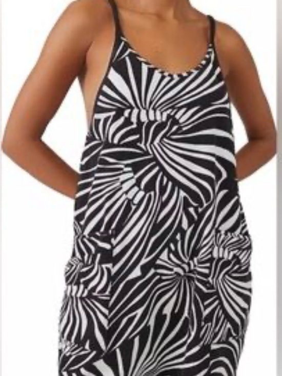 FP Movement by Free People Pants - (NWT) FP Movement Hot Shot Romper Black & White Zebra Design